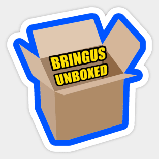 Bringus Unboxed Light Background Sticker